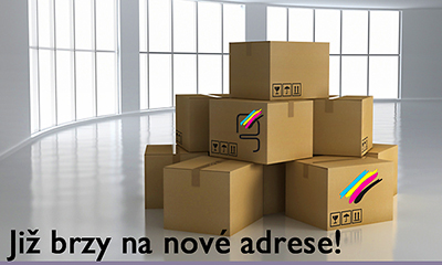 Moving House concept - empty room with boxes